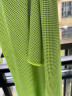 李宁LI-NING冷感运动毛巾冰凉毛巾迅速降温吸汗巾速干荧光绿-桶装 实拍图