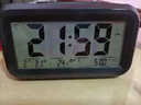 科士德（K KESHIDE）闹钟学生电子钟高中生床头静音智能儿童男女孩闹铃桌面时钟大音量 【充电款】359黑色 语音报时 实拍图