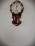 汉时欧式钟表挂钟客厅大号时钟创意摆钟艺术挂表时尚壁钟石英钟表HP07 白色中号(石英机芯） 实拍图