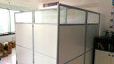 美轩戈上海办公室隔断移动屏风可折叠移动高隔断板式隔墙屏风隔断简约现代 1000*1800的三十公分玻璃含铝塑脚 实拍图