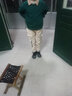男童春秋装套装2021新款帅气潮10韩版12洋气中大童男孩童装15岁儿童泽斯熊 绿衣+米裤 160【建议身高150cm】 实拍图