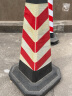 酷莱普 反光锥路障锥雪糕筒锥形桶橡胶路锥警示柱隔离墩公路安全锥交通锥70CM 红色 可定制 实拍图
