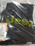 吉普（JEEP）休闲裤男夏季直筒宽松工装裤子男士冰丝薄款伞兵男裤 黑色 XL 实拍图