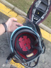 Andes HELMET3c认证电动摩托车头盔男四季女士夏季头盔安全帽四季通用夏天半盔 哑灰双镜款【升级3C中片】 均码 实拍图