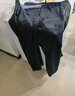 罗蒙（ROMON）男士商务西裤2026直筒宽松男裤西装裤春秋季加绒休闲长裤子通勤裤 黑色 秋季 厚款 40 腰围三尺一 实拍图