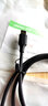 绿联（UGREEN）USB2.0转Type-C手机数据线3A快充线 数据传输线 carplay车充数据线 适用小米华为三星OPPO荣耀手机 充电传输线【USB2.0丨3A】黑色胶壳 1米 实拍图