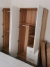 森普顿 衣柜卧室平开门衣柜实木组合现代简易简约板式家用柜子收纳衣橱 三门衣柜（120*50*180cm） 实拍图