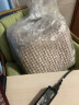 菲·诗·卡（FISKAS） 四季通用沙发垫简约日式水洗棉防滑组合纯棉坐垫布艺沙发套罩巾 崎井-浅咖 70*150cm 实拍图