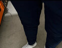 乔丹加绒运动裤男士休闲裤子男春季保暖透气长裤男束脚直筒卫裤男 新星蓝 -束口常规-314AR L 实拍图