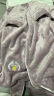 南极人（Nanjiren）珊瑚绒睡衣冬季女款加厚法兰绒2023年新款纯色长袖女士家居服套装 NSCJF-K331浅紫白条绣花 L【建议100-120斤】 晒单实拍图