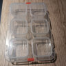 冰禹 BYcc-206  学校幼儿园食品留样盒 pp保鲜器具 六格连体（带30张标签） 实拍图