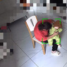 迷你巴拉巴拉男童女童羽绒连体衣冬季婴儿衣服宝宝保暖爬服哈衣 实拍图