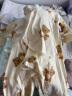 贝瑞加（Babyprints）婴儿连体衣2件装纯棉新生儿衣服长袖蝴蝶衣四季内衣满月服59 晒单实拍图