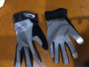慕熙威尔 骑行手套男女全指薄款夏季户外运动登山旅行防晒山地车骑行防晒防滑摩托车手套钓鱼手套 灰色 S小码 实拍图
