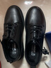 回力商务休闲鞋男低帮工装鞋男士英伦系带皮鞋男  0650M 黑色加绒 42 实拍图