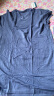 舒雅（Schiesser）男士家居上衣莫代尔V领短袖【欧洲进口】睡衣上衣E5/5642M 丝绒蓝(3738)  XL 实拍图