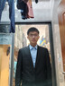 HAIPAIHAOYU 西服套装男修身西装商务正装面试职业装新郎结婚礼服伴郎服 1612黑色一扣 2XL (180) 推荐130-145斤 实拍图