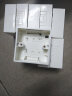 杉贝 86型明盒线盒通用加厚接线盒明装开关插座底盒底座明装线盒接线 白色 晒单实拍图