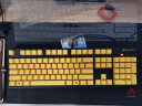 斐尔可 （FILCO）104键忍者圣手二代机械键盘 侧刻有线cherry樱桃轴游戏键盘彩色限量 金色 红轴 实拍图