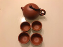万壶园紫砂壶泡茶壶宜兴原矿全紫砂手工茶具套装倒把西施壶小品杯泡茶器 一壶四杯 实拍图