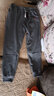季骆森运动裤男春秋季宽松棉质束脚收口小脚加绒加厚大码健身休闲长裤子 红标深灰【加绒加厚】 2XL 实拍图