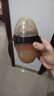 kamidi断奶奶瓶仿母乳硅胶奶瓶新生儿吸管奶瓶防胀气耐摔戒奶奶瓶 150ML【1孔+3孔奶嘴】 0-7个月 实拍图