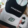斯凯奇（Skechers）七夕女鞋夏季小白鞋蕾丝休闲运动熊猫鞋黑色增高厚底老爹鞋 黑色/白色/BKW 35 尺码偏大，建议选小半码 实拍图