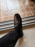 沙驰男鞋 2024春新款潮鞋时尚青年霸气鳄鱼纹个性时髦豆豆鞋懒人鞋 黑色（752422235Z） 41 晒单实拍图
