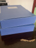 得力(deli)1只55mmA4加厚塑料文件盒睿商系列 加厚A4财会档案盒 考试收纳 5606蓝色 实拍图