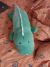张晟凯玩具恐龙毛绒玩具长条睡觉夹腿抱枕男生款床上大号玩偶睡觉抱公仔娃娃 绿色 1.2米 晒单实拍图