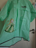 牧萌儿童雨衣男童女童全身防水中小学生学生上学雨披 绿公主 2XL 实拍图