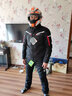 MOTO-BOY骑行服男摩托车衣服冬赛车机车服套装骑行裤防风防水防摔摩旅四季 J07P06套装黑色 3XL 实拍图