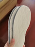 法戈菲2双装冬季保暖鞋垫男羊毛毡加绒加厚舒适透气吸汗不闷脚可水洗 【压缩羊毛款】加厚保暖-白色2双装 41码 实拍图
