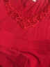 意芬（Arachne）本命年大红色保暖内衣女蛇年衣服礼物秋衣秋裤套装女士线衣线裤 大红 2XL 实拍图