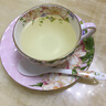品来运陶瓷茶杯欧式骨瓷咖啡杯套装下午茶具创意英式红茶杯田园风情水杯 粉黛佳人 南瓜杯碟+勺 实拍图