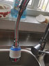 净恩（JiNGEN） 净恩厨房水龙头净水器家用自来水过滤器水嘴防溅头加长延伸器增压起泡器 新8加长定型管（共5个滤芯）过滤器 实拍图