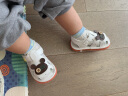 G.DUCK KIDS小黄鸭夏季男女宝宝软底学步鞋凉鞋0-1-2岁半叫叫鞋防滑婴儿凉鞋 白色-叫叫鞋 18码 内长13厘米 实拍图