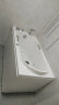 箭牌（ARROW）亚克力防滑浴缸1.2/1.3/1.4米成人浴缸日式小户型家用坐式浴缸 1.3米按摩浴缸【左裙】 实拍图