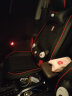 翰静 新款汽车卡通坐垫四季通用座垫全包围座套透气织物座椅套适用于 神秘黑（皮革+织物） 传祺GS3GS4埃安y GA5 实拍图