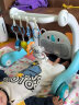 奥智嘉婴儿健身架宝宝蓝牙脚踏钢琴0-1岁学步车新生儿玩具用品满月元宵礼物 晒单实拍图