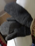 Classic克拉斯卡 男士冬季双层加绒保暖加厚羊毛手套毛线针织闷子连指手套 炭黑色 晒单实拍图