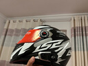 LS2摩托车头盔男女全盔四季赛车防雾3C跑盔卡丁车四季安全帽FF358 黑白弹道(赠防雾贴+头套) XXXL(建议61-62头围） 实拍图
