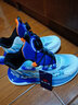 哈比熊（HOBIBEAR）童鞋春秋季中大童透气跑步鞋男童篮球鞋运动鞋JD80S79 蓝白36码 实拍图