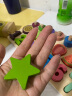 QZMEDU儿童玩具男女孩早教水果积木3-6周岁数字形状颜色配对对数板 实拍图