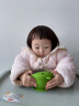 艾杰普婴儿辅食碗304不锈钢宝宝多功能吃饭儿童餐具防摔便携吸盘碗绿色 实拍图