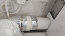 一靓200抽油烟机排烟管180变径大小转换接头变160PVC管通风排气管变径圈排风管转换头 【加长款】180*160【详细尺寸见图解】 实拍图