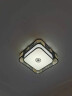 圣伦希尔（SELLEN HILL） 新中式吸顶灯现代简约LED家用中国风温馨餐厅全屋套餐刺绣复古卧 A款-正方形400-三色变光 实拍图