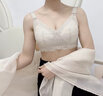雅黛俪内衣女文胸无钢圈大胸显小全罩杯薄款胸罩收副乳聚拢蕾丝大码乳罩 醇黑 85C /38C 实拍图