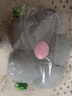 蒲团团床头软包大靠背沙发靠垫宿舍床上花朵床靠枕头护腰靠枕榻榻米抱枕 深空灰 中号45x40cm(面料肤,柔软舒适) 实拍图