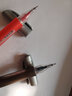 晨光中性笔学生用大白鲨gp1530葫芦头黑色0.5mm速干水笔考试办公加粗大容量签字笔芯刷题笔碳素 4支黑笔  2支红笔【1530】 实拍图